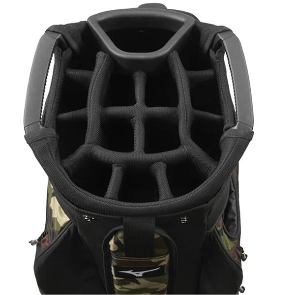 Mizuno BR-D4 Cart Bag Camo - Black - Image 3