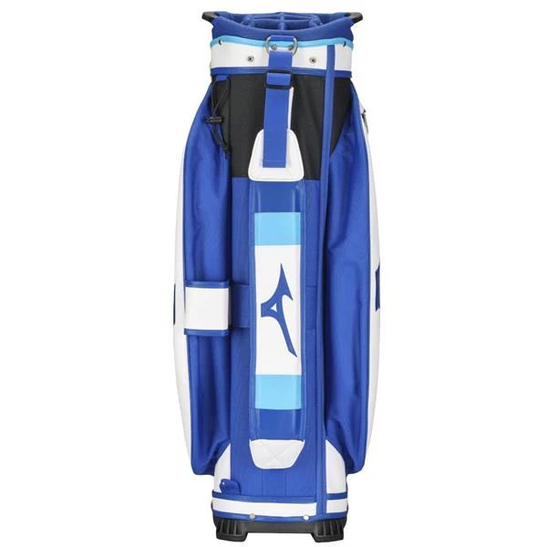 Mizuno Tour Cart Bag 22 14W White Blue - Image 4