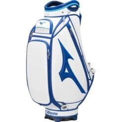 Mizuno Tour Staff Bag 22 6W White Blue