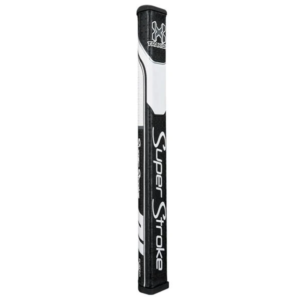Flatso 1.0 Putter Grip Black White Silver