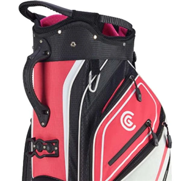 Cleveland Friday Cart Bag Pink - White - Black - Image 2