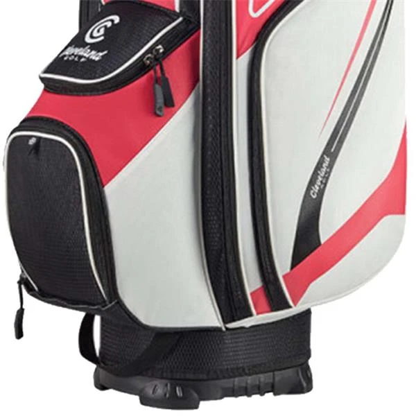 Cleveland Friday Cart Bag Pink - White - Black - Image 3