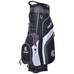 Cleveland Friday Cart Bag Black - Charcoal - White