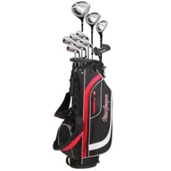 MacGregor CG2000 Graph Stand 6-SW Package Set Gents Right Hand Black Red