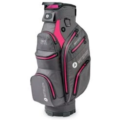 Motocaddy Dry Series Cart Bag Charcoal - Fuchsia