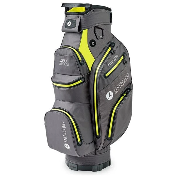 Motocaddy Dry Series Cart Bag Charcoal - Lime