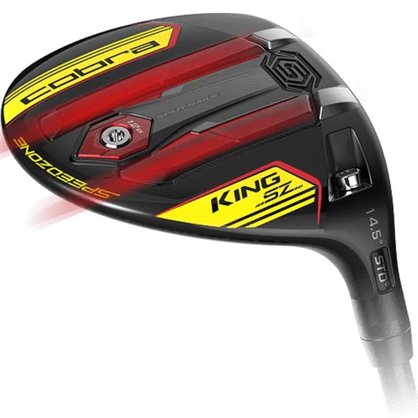 COBRA King SPEEDZONE Fairway Wood Black - Yellow Gents RH - Image 5