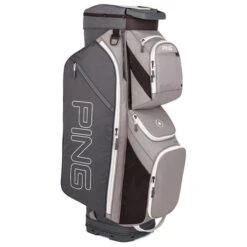 Ping Traverse 191 Cart Bag Silver Grey White
