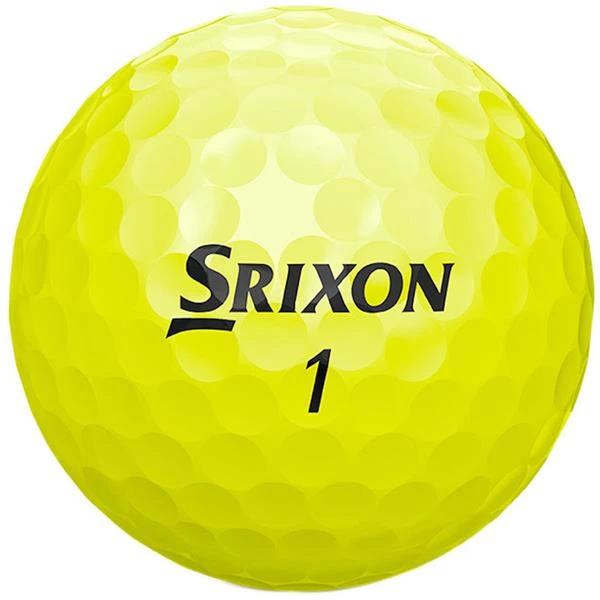 Srixon Soft Feel Golf Balls Yellow - Image 2