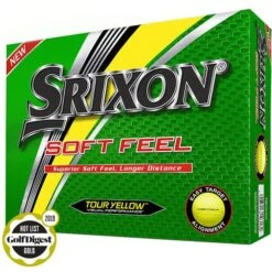 Srixon Soft Feel Golf Balls Yellow