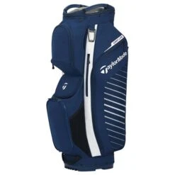 TaylorMade Cart Lite Bag Navy Flag White