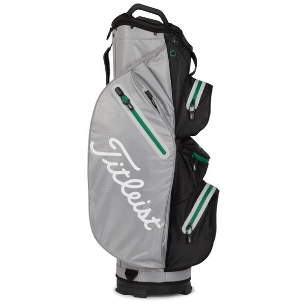 Titleist Cart 14 StaDry Bag Grey Black Green - Image 4