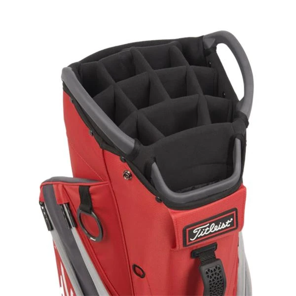 Titleist 14 Cart Bag DKRDGRGRY - Image 2