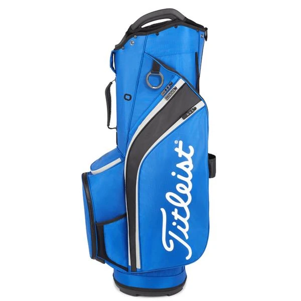 Titleist 14 Cart Bag Royal Black Grey - Image 4