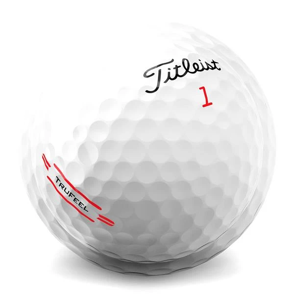 Titleist Trufeel Golf Balls Dozen White - Image 3