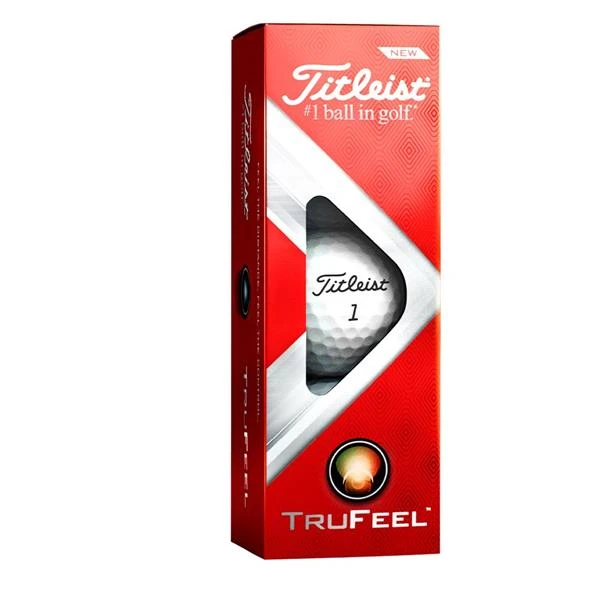 Titleist Trufeel Golf Balls Dozen White - Image 5